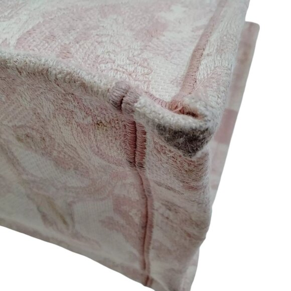 2371053AQ (S6) Christian Dior Hand Bag Pink Canvas - Picture 5 of 9